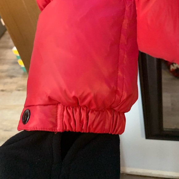 Red puffer jacket - Picture 6 of 8